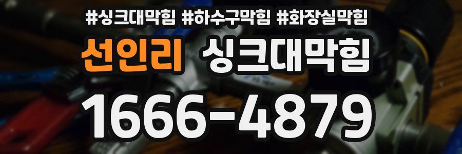 싱크대막힘