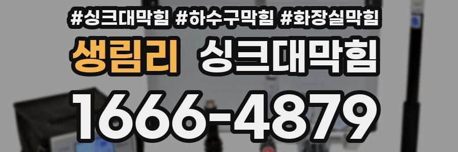 싱크대막힘