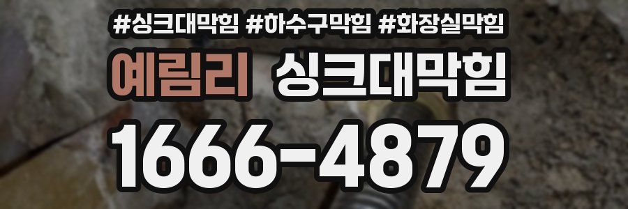 싱크대막힘