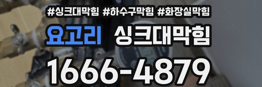 싱크대막힘