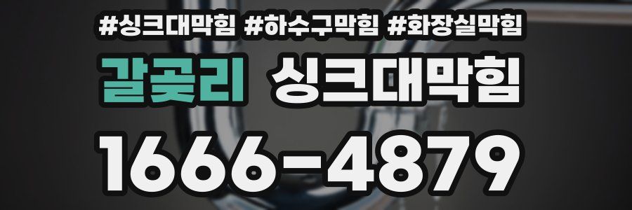 싱크대막힘
