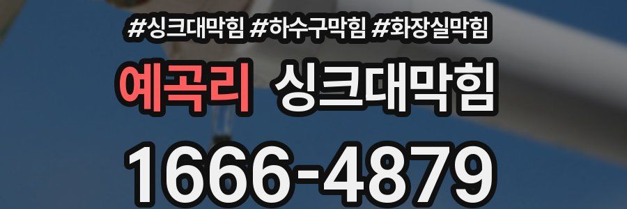 싱크대막힘