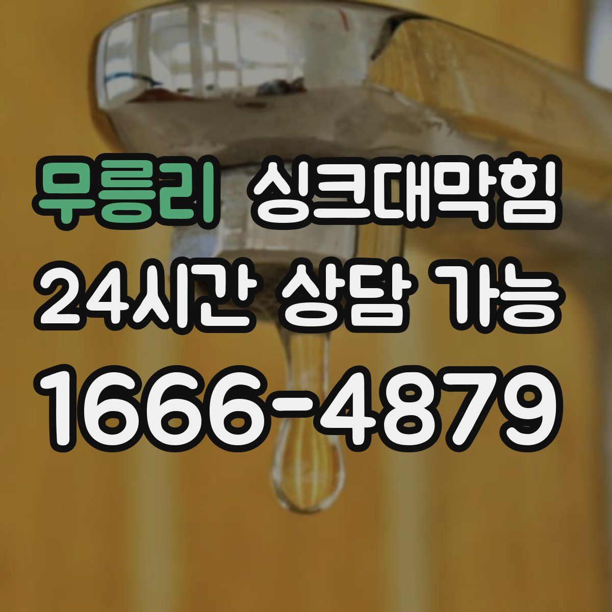 무릉리 싱크대막힘