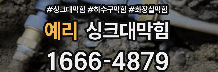 싱크대막힘