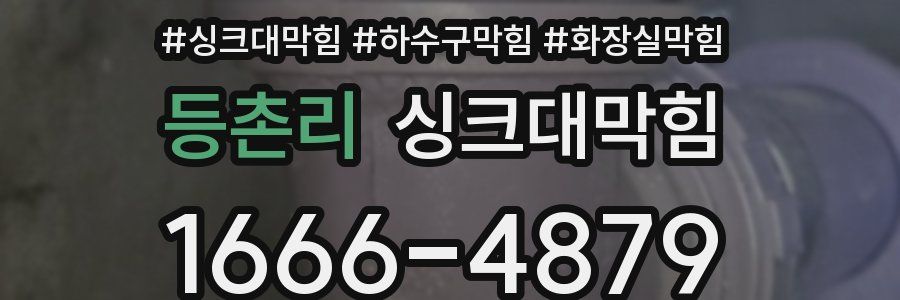 싱크대막힘