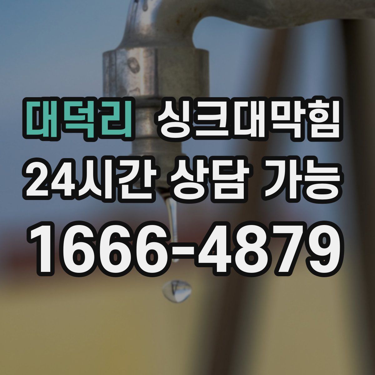 대덕리 싱크대막힘