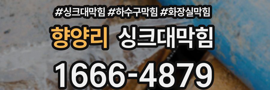싱크대막힘