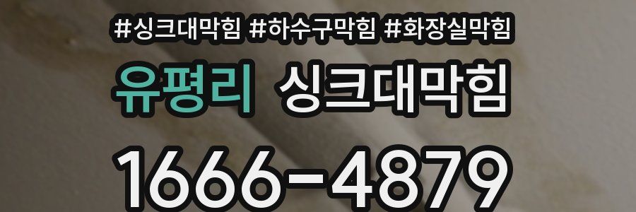 싱크대막힘