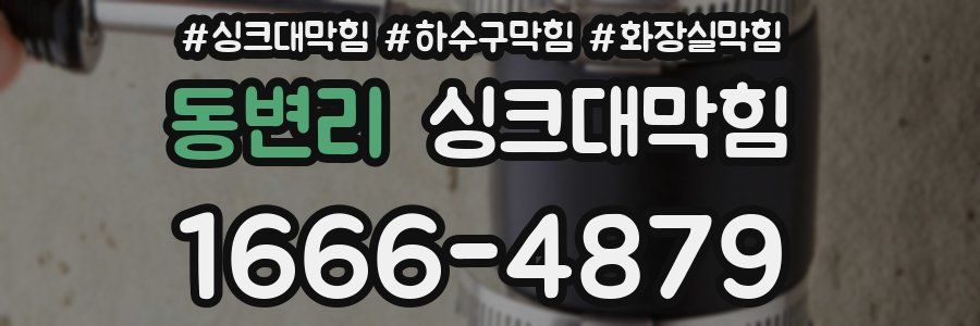 싱크대막힘