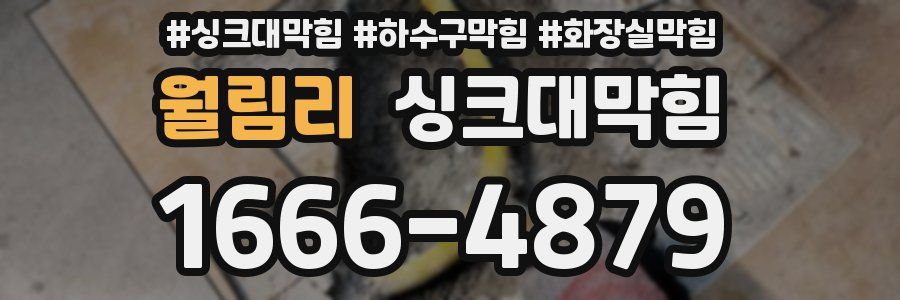 싱크대막힘