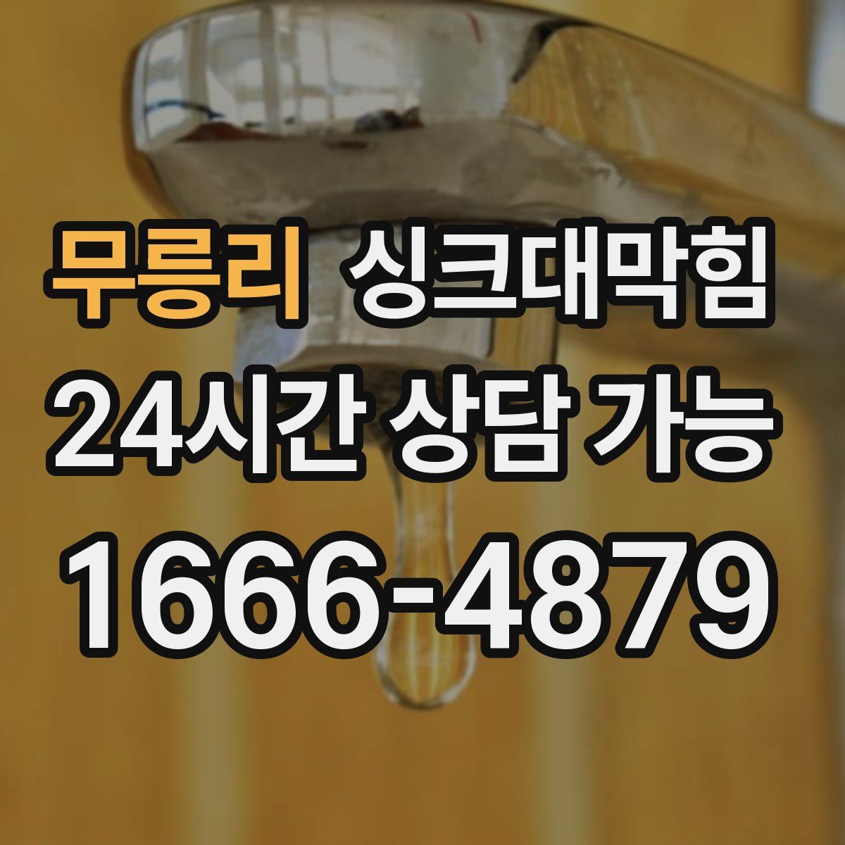 무릉리 싱크대막힘