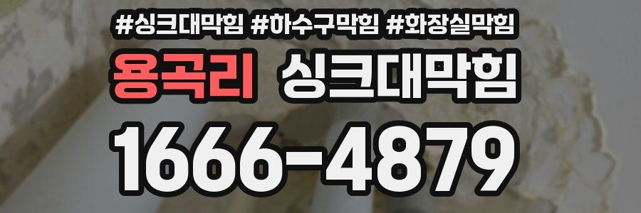 싱크대막힘