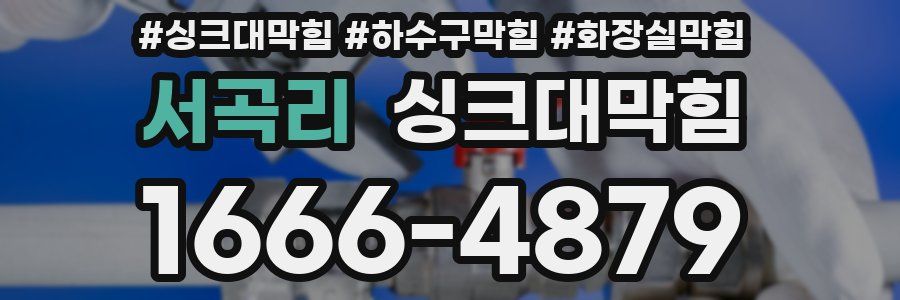 싱크대막힘