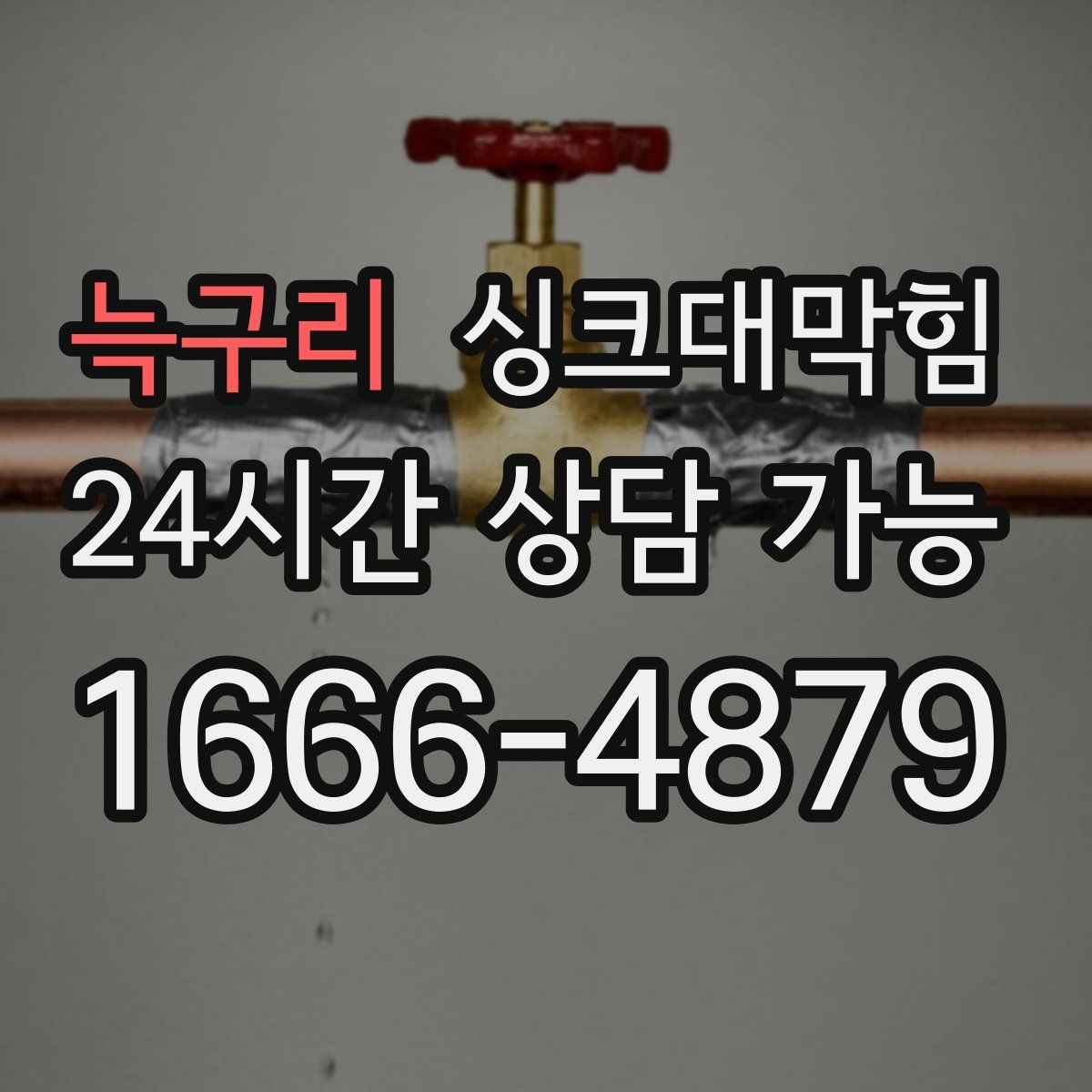 늑구리 싱크대막힘