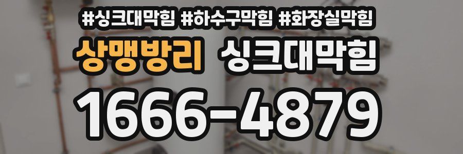 싱크대막힘