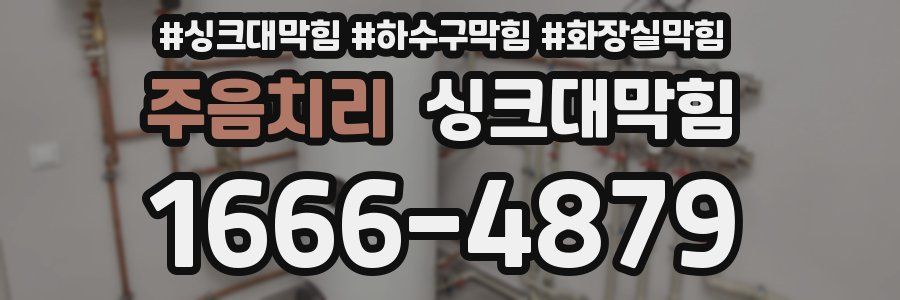 싱크대막힘