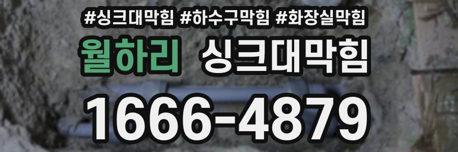 싱크대막힘