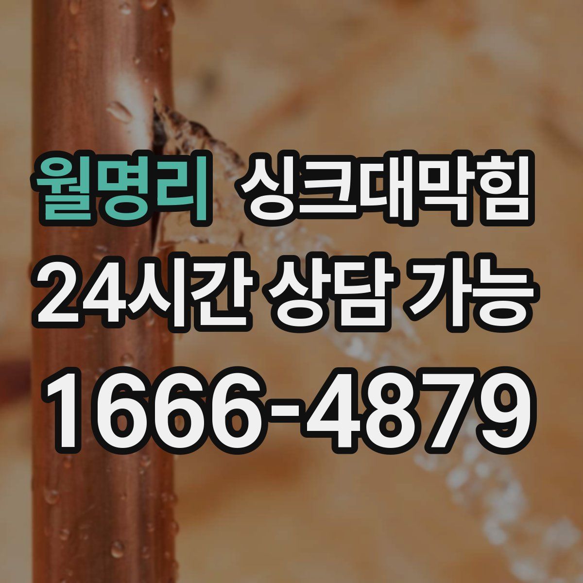 월명리 싱크대막힘