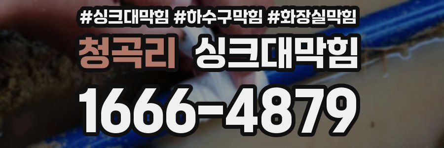 싱크대막힘