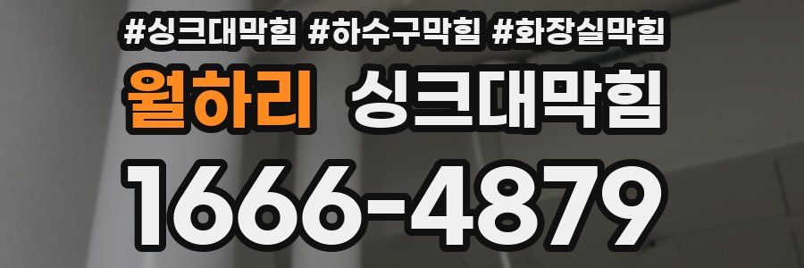 싱크대막힘