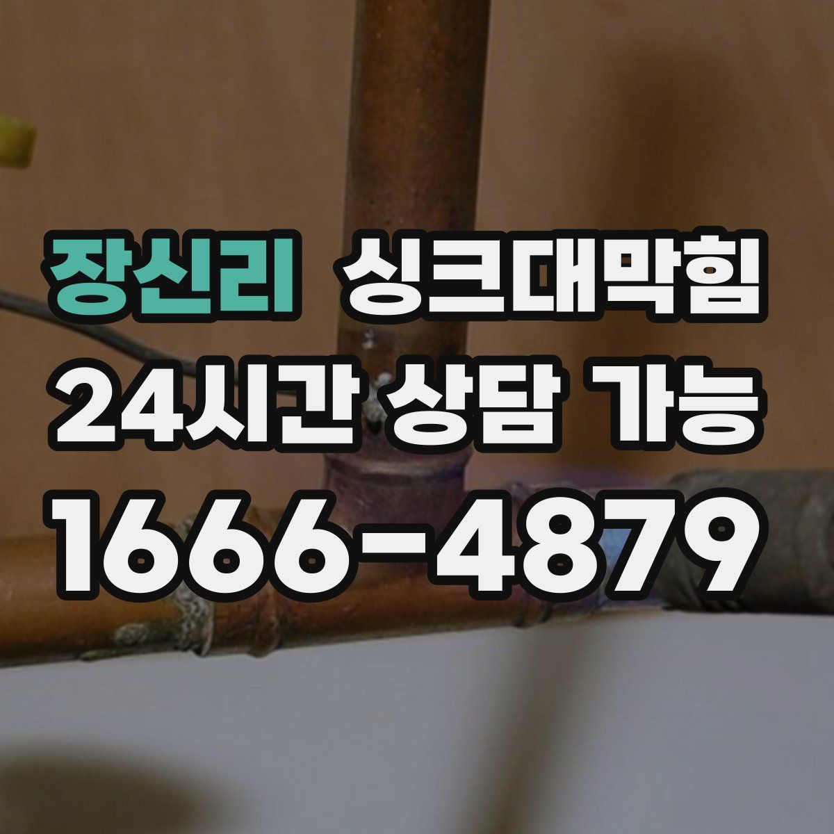 장신리 싱크대막힘