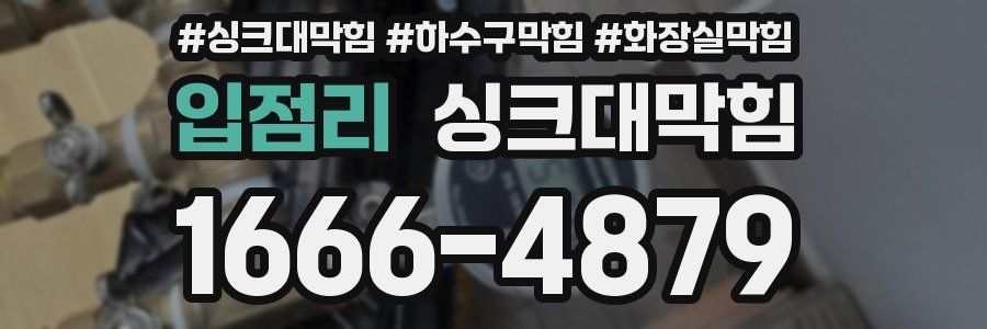 싱크대막힘