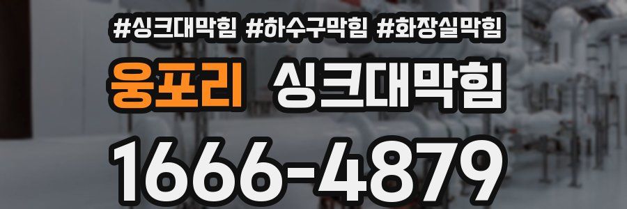 싱크대막힘