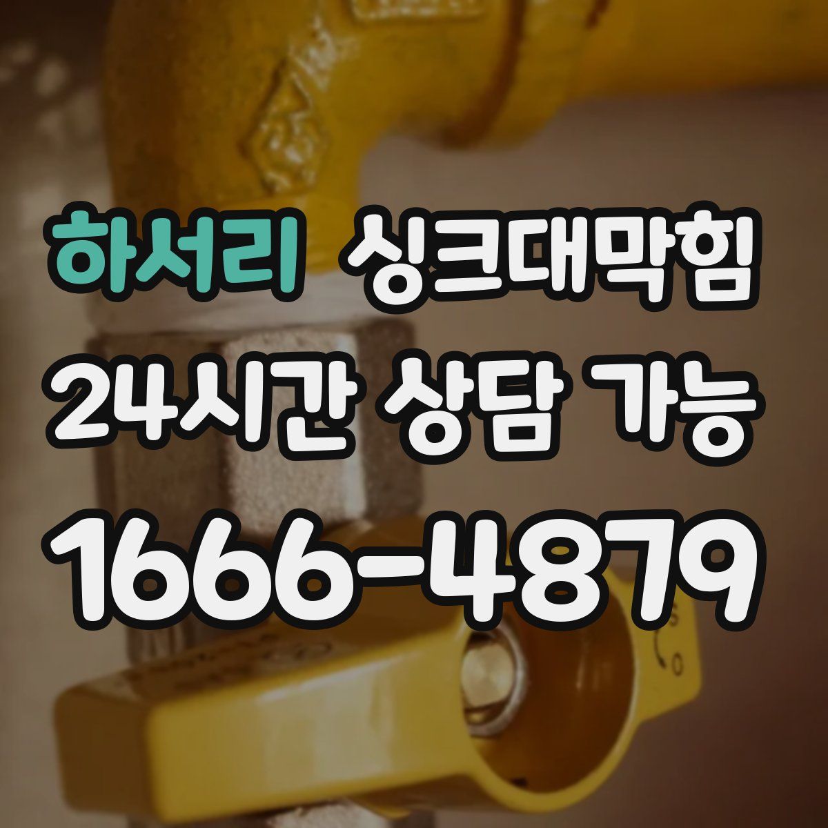 하서리 싱크대막힘