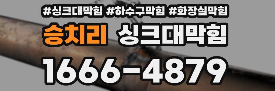 싱크대막힘