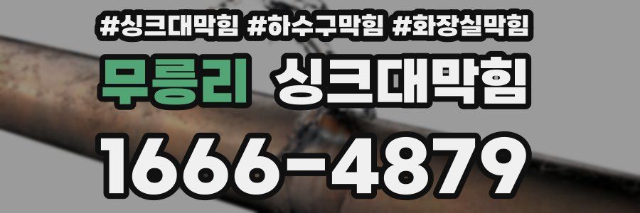 싱크대막힘
