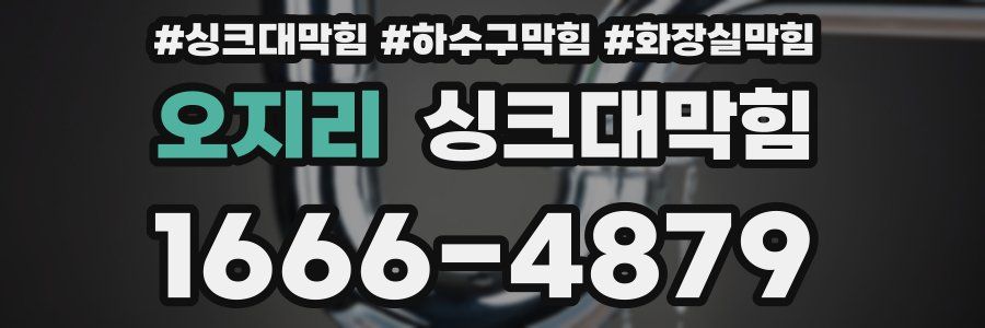 싱크대막힘