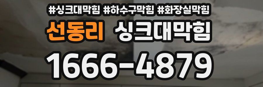 싱크대막힘