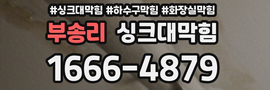 싱크대막힘