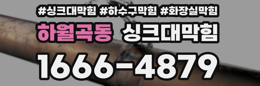 싱크대막힘