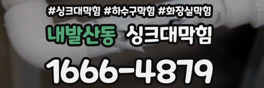 싱크대막힘