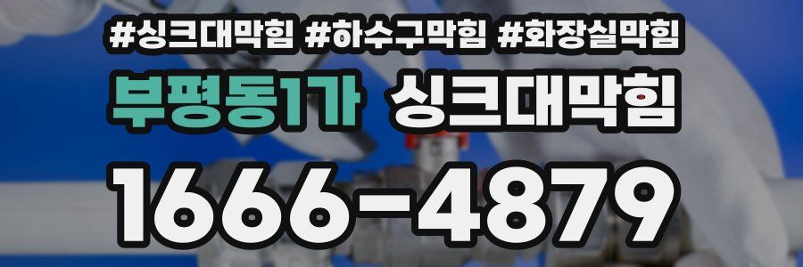 싱크대막힘