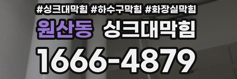 싱크대막힘