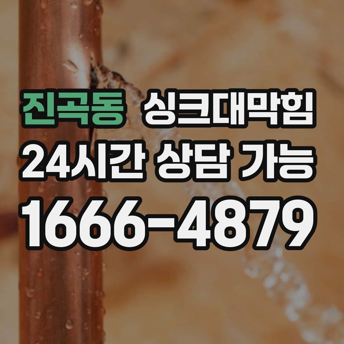 진곡동 싱크대막힘