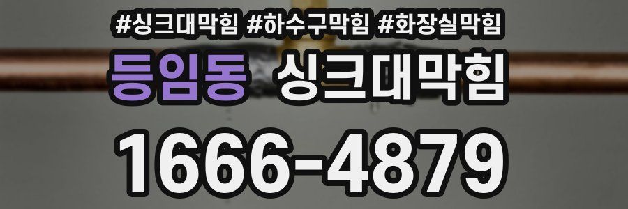 싱크대막힘