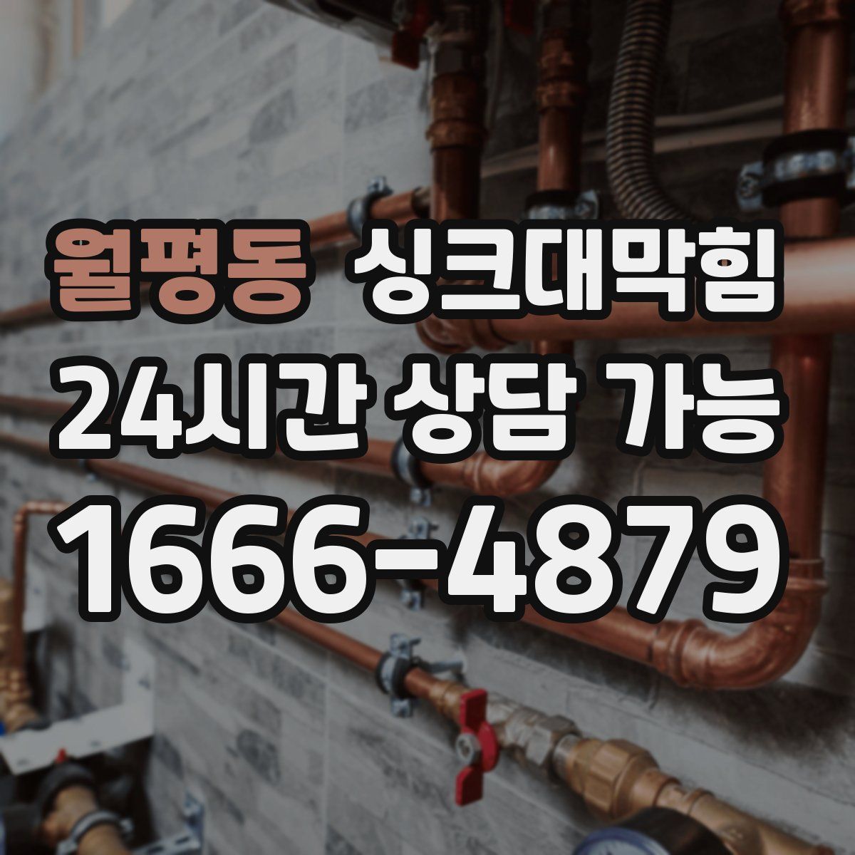 월평동 싱크대막힘