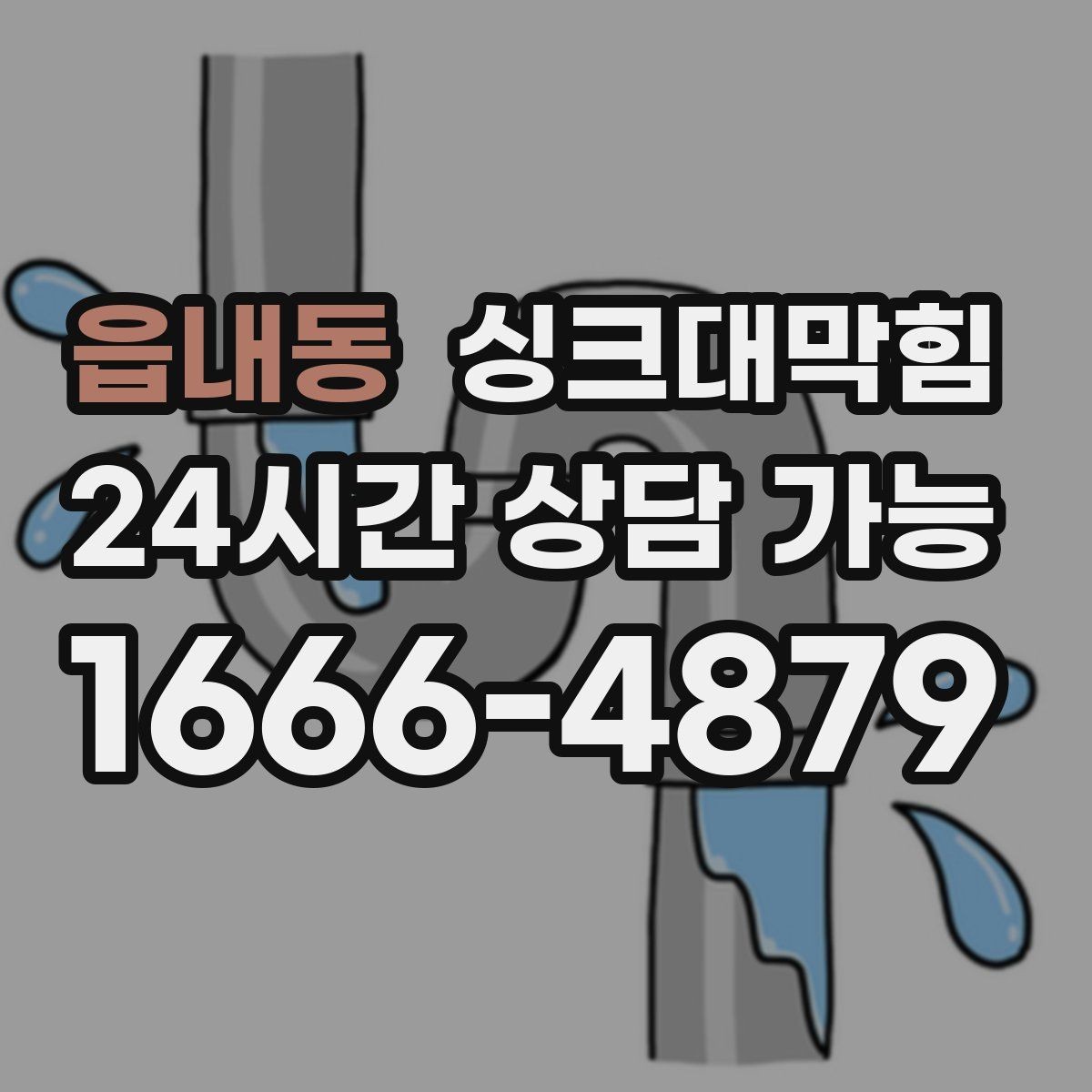 읍내동 싱크대막힘 디스포저 냄새 제거와 라인 세정