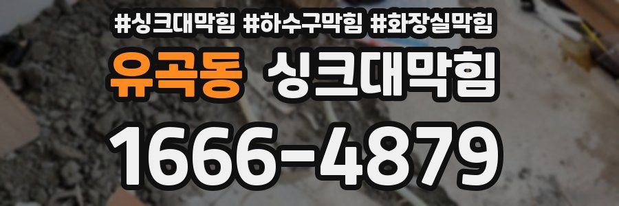싱크대막힘