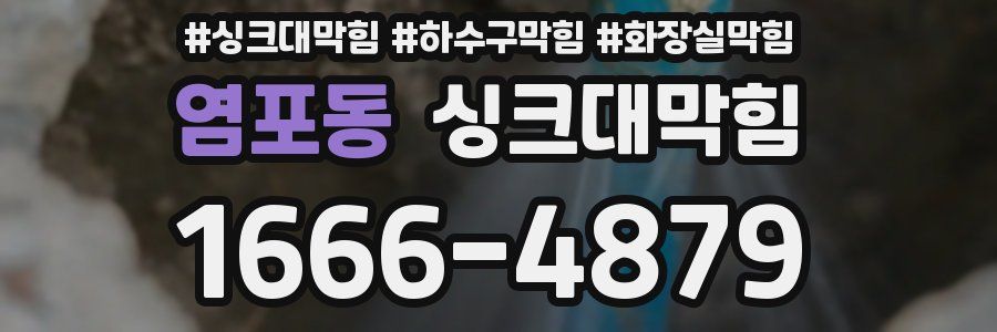 싱크대막힘