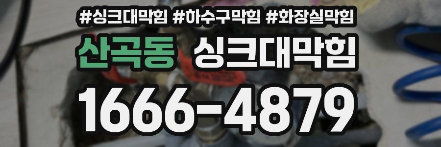 싱크대막힘
