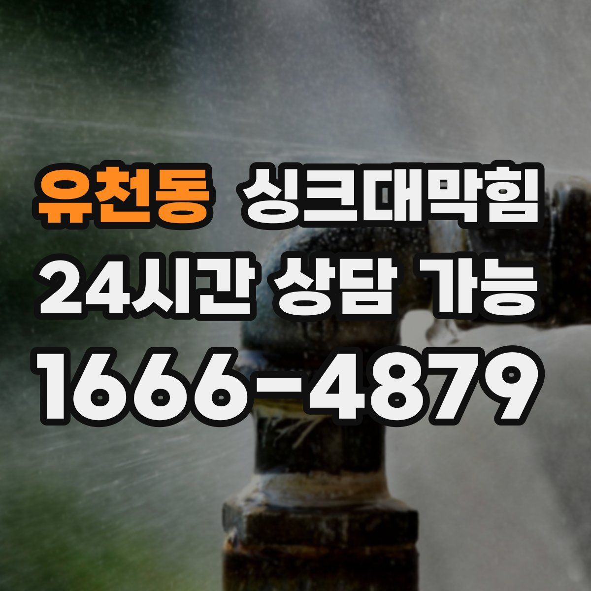 유천동 싱크대막힘