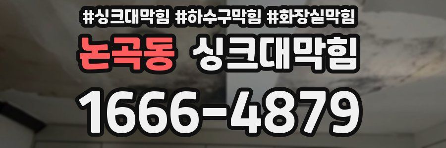 싱크대막힘