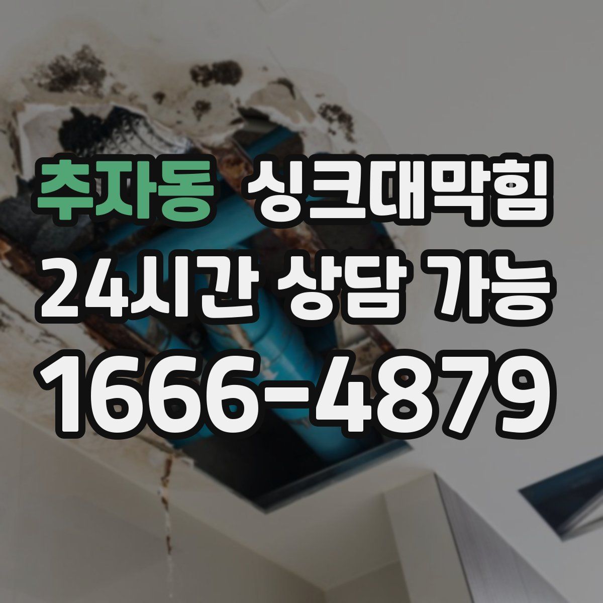 추자동 싱크대막힘