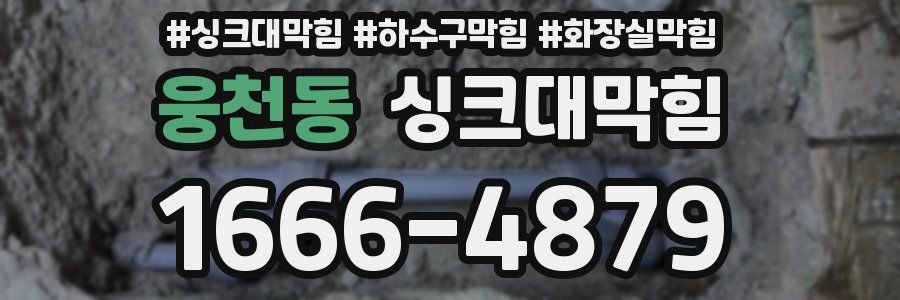 싱크대막힘