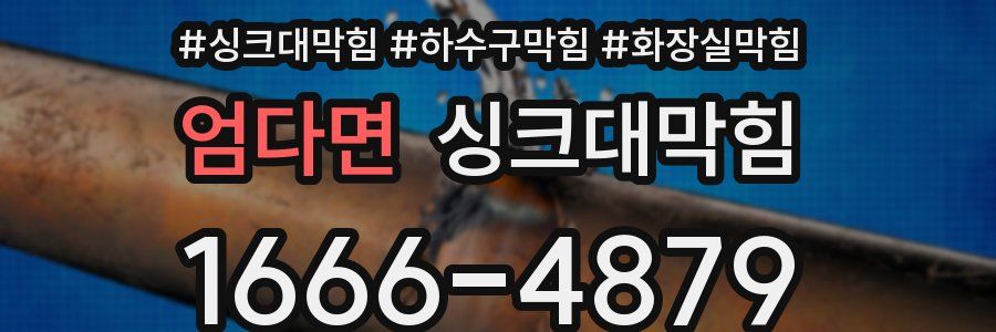 싱크대막힘
