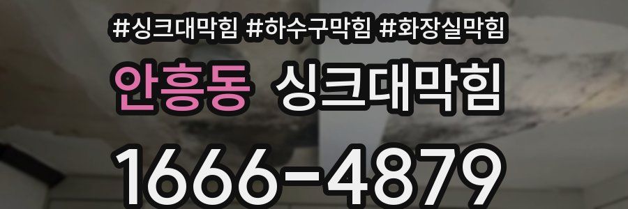 싱크대막힘